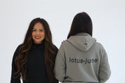 Lotus + June Organic Pocket Hoodie